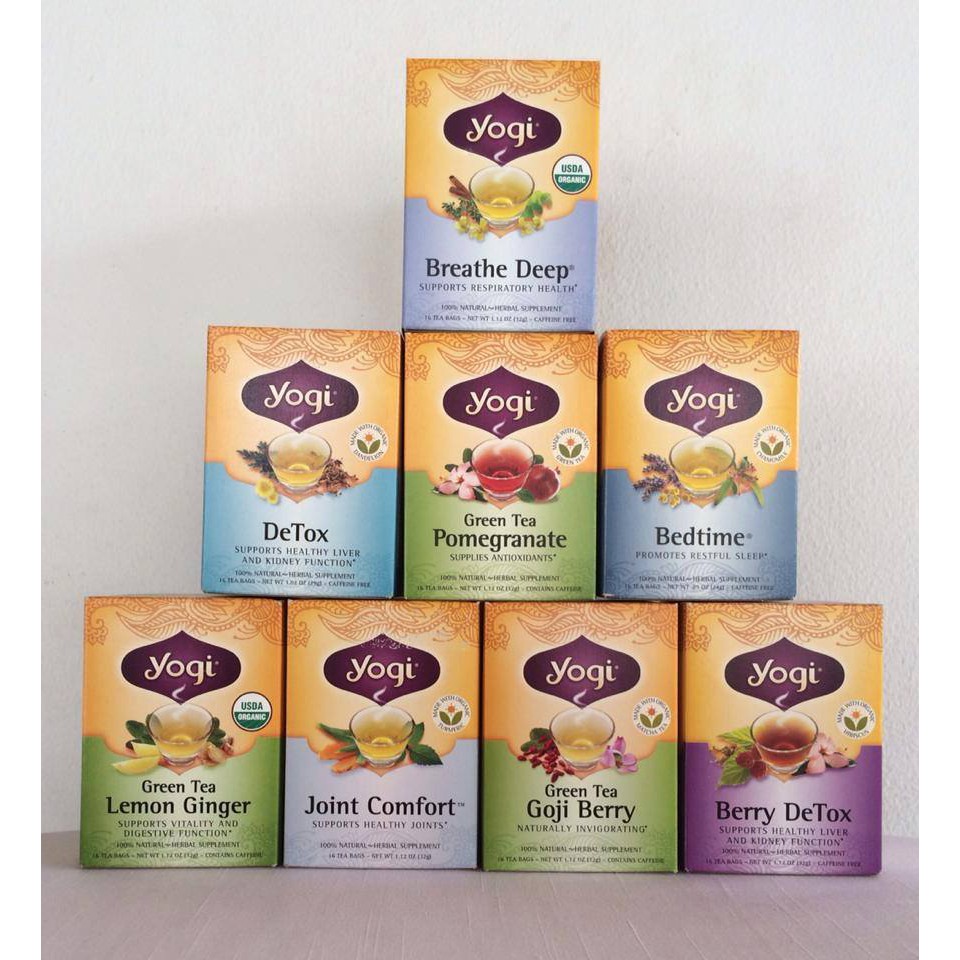 YOGI Organic Herbal Tea in Box Shopee Philippines