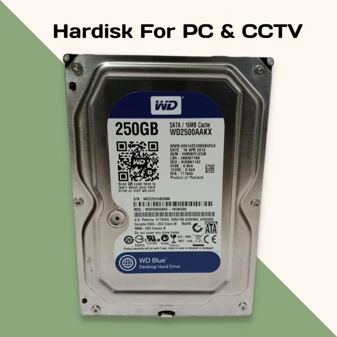 250gb Wd Blue Sata Hard Disk 250Gb Wd Blue Internal Hard Disk