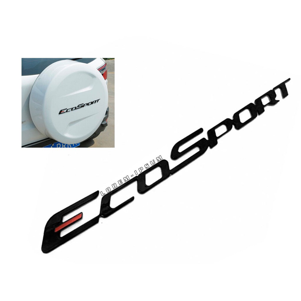 Black Spare Tire Cover Emblem for Ford Ecosport Shopee Philippines