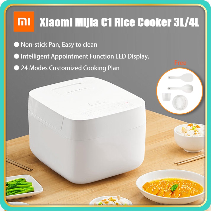 Xiaomi Mijia C1 Rice Cooker Automatic Cooking 3L/4L 24 Modes Customized Cooking Quick cooking