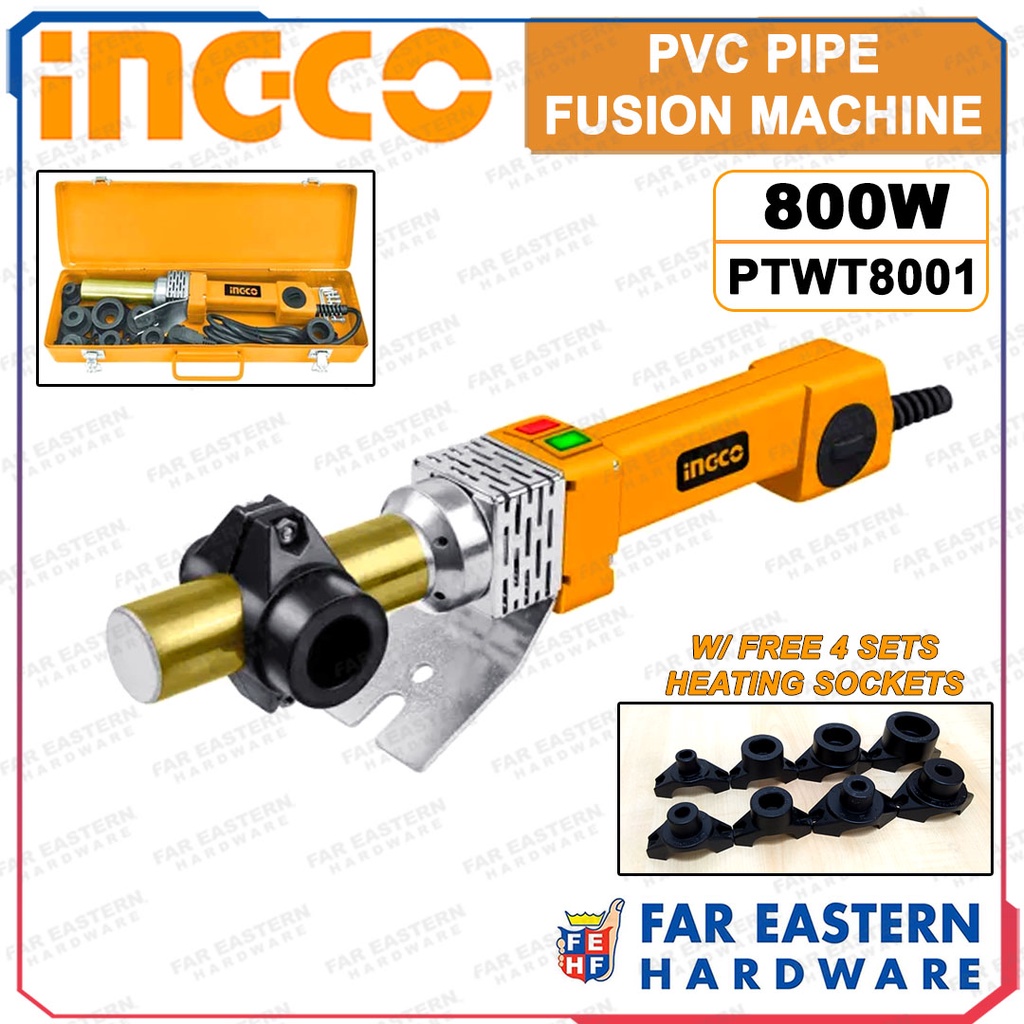 INGCO PVC PPR Pipe Fusion Welding Machine 800W PTWT8001 INPTCD Shopee