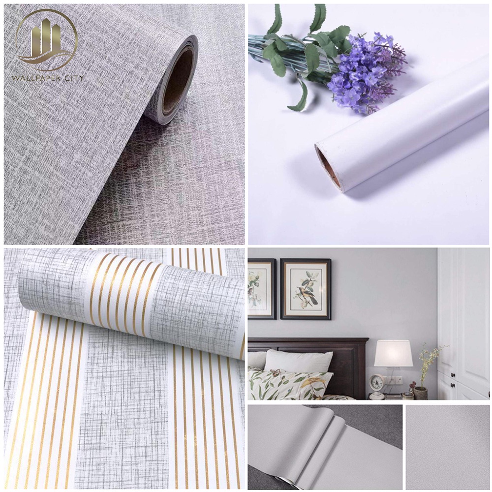 Wallpaper City Pvc Self Adhesive Pink Stripes Design Wallpaper Home