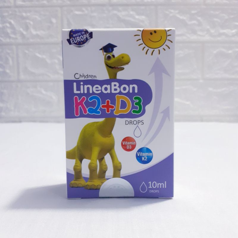 Lineabon K2 + D3 Supplement vitamin K2 D3 drops Increase maximum