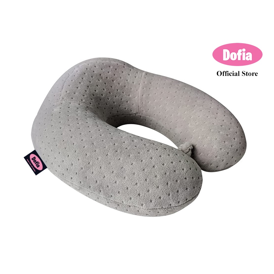 DOFIA Ushaped Memory Foam Neck Pillow Portable Plane Travel Office
