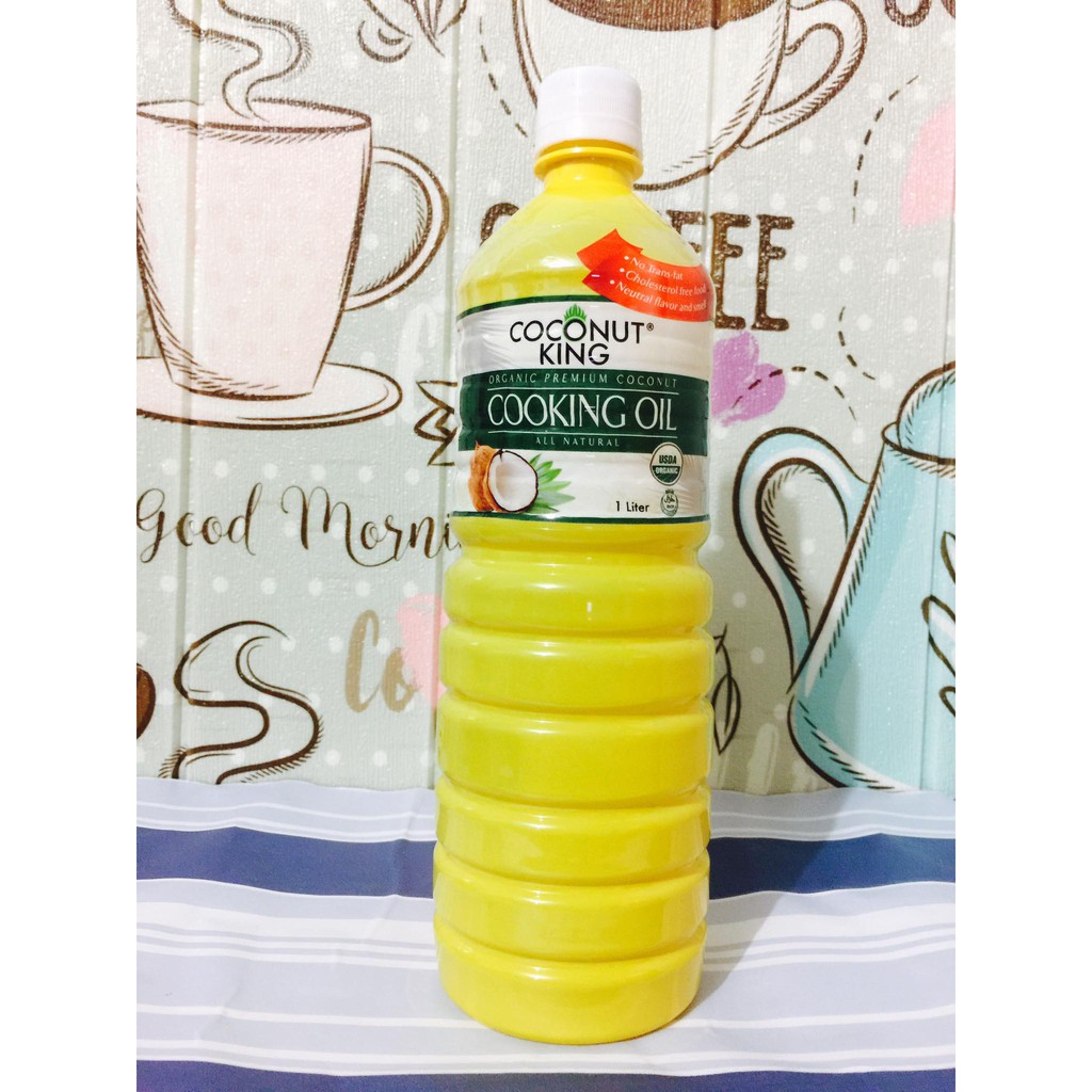 Organic Premium Cooking Oil Coconut King 1L 125 Shopee Philippines