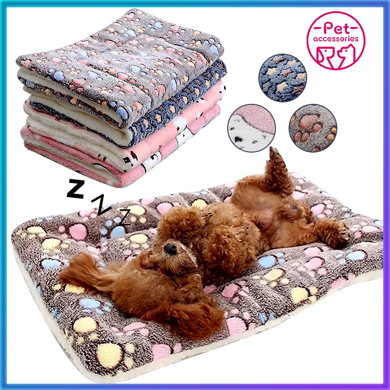 Pet dog bed mat soft sleeping bed for cat washable pet mat cushion for dogs Shopee Philippines