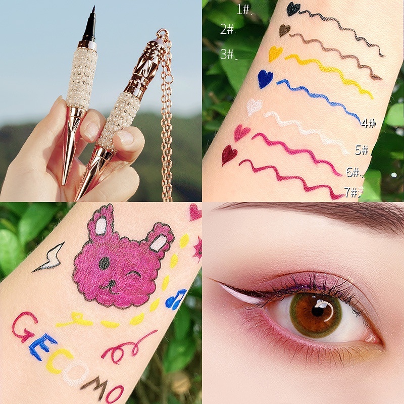 Queen Scepter Liquid Eyeliner Color Water Proof Sweat Proof