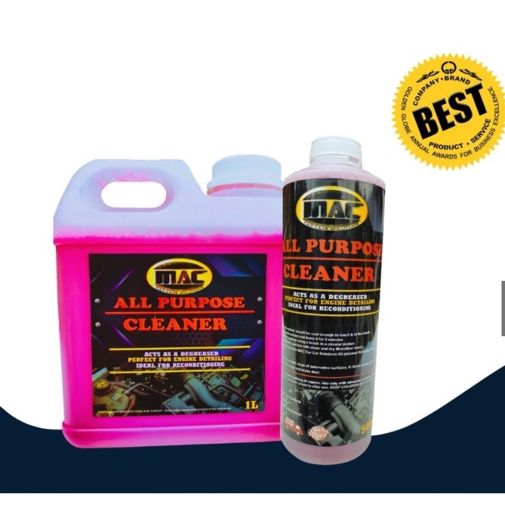 CLEARANCE SALE!! MAC Car Care ALL PURPOSE CLEANER/DEGREASER (1L/500ML