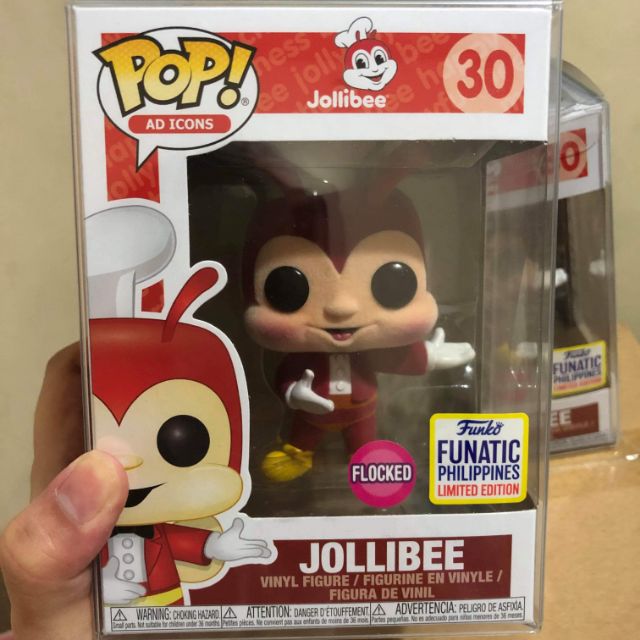 Flocked Jollibee Funko pop Shopee Philippines