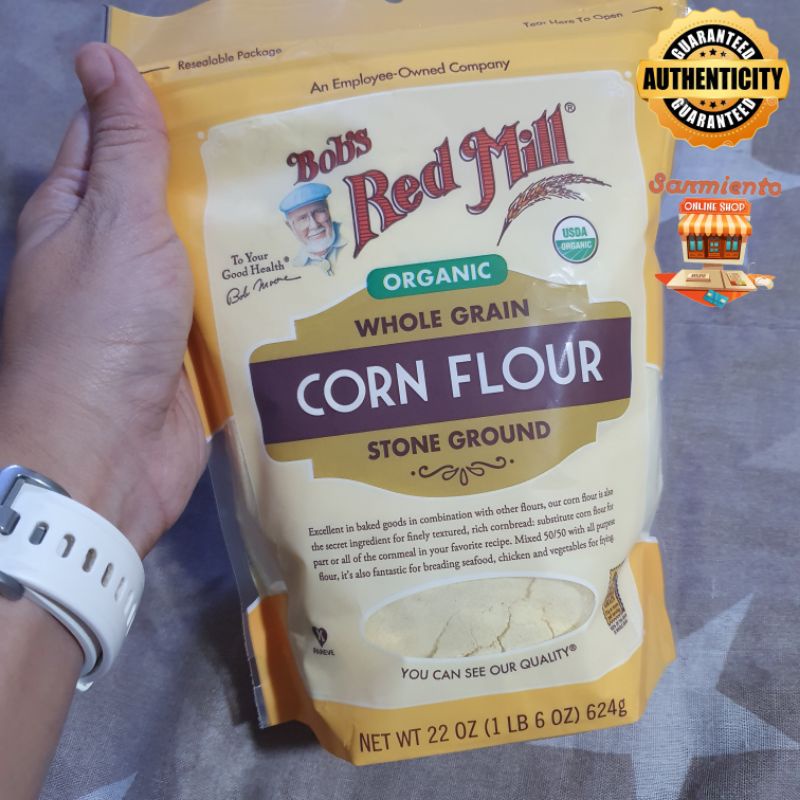 Bob's Red Mill Organic Whole Grain Corn Flour 624g Shopee Philippines