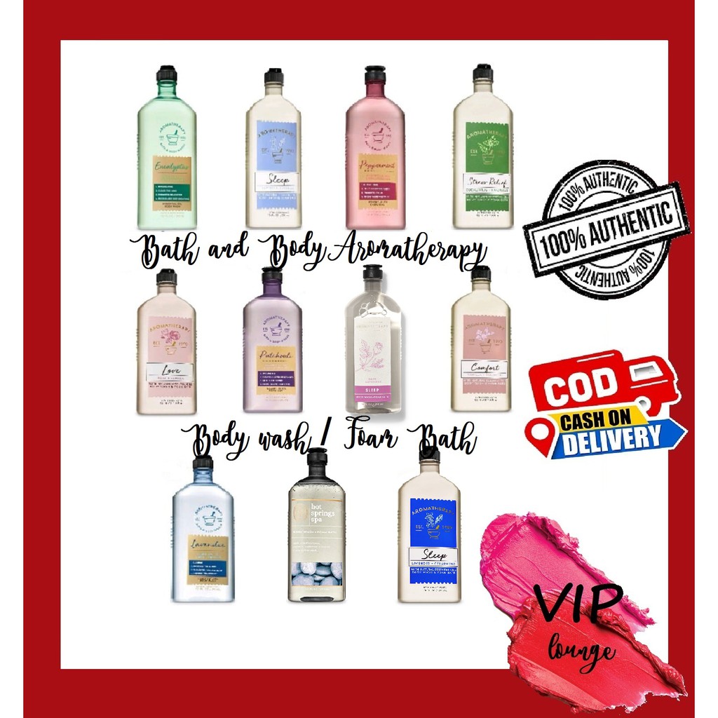 Bath & Body Works Aromatherapy Body Wash (Part 2) Shopee Philippines