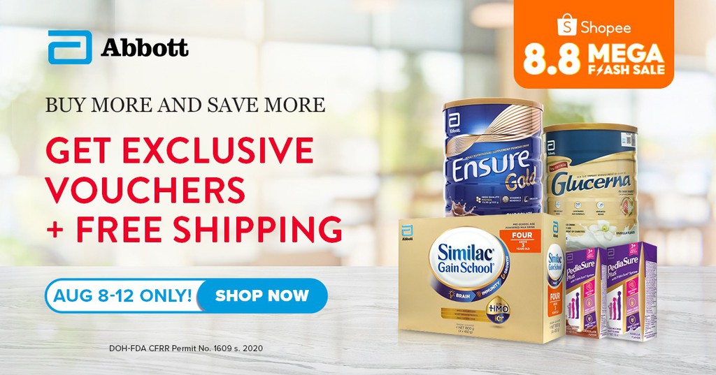 Abbott Philippines, Online Shop Shopee Philippines