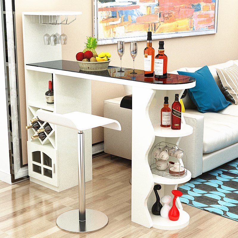 Modern Bar Counter Dining Table Living Room Small Apartment Wine
