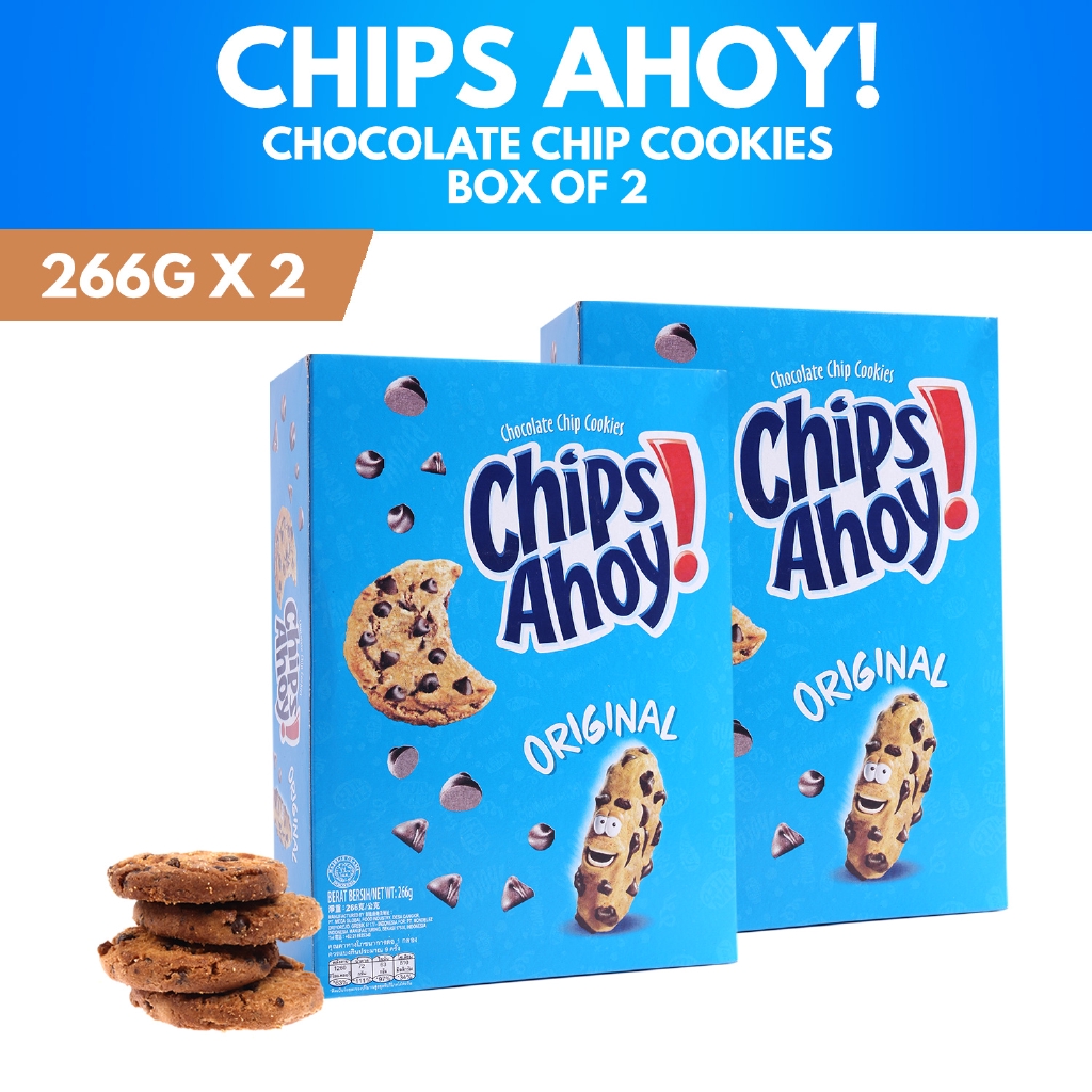 Chips Ahoy! Original 266g (Box of 2) Shopee Philippines