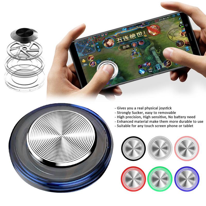 Q8PLUS Game Joystick Metal Button Mobile Controller Mini Touch Screen