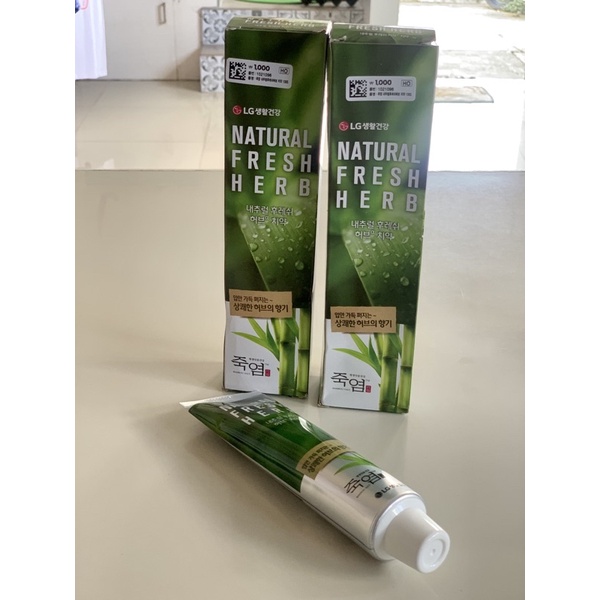 NATURAL FRESH HERB TOOTHPASTE (toothpaste from korea) Shopee Philippines