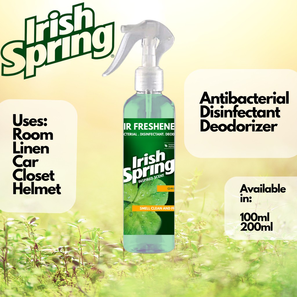 LEVEL UP ! Big Sale And Best Seller Air Freshener Irish Spring Room and