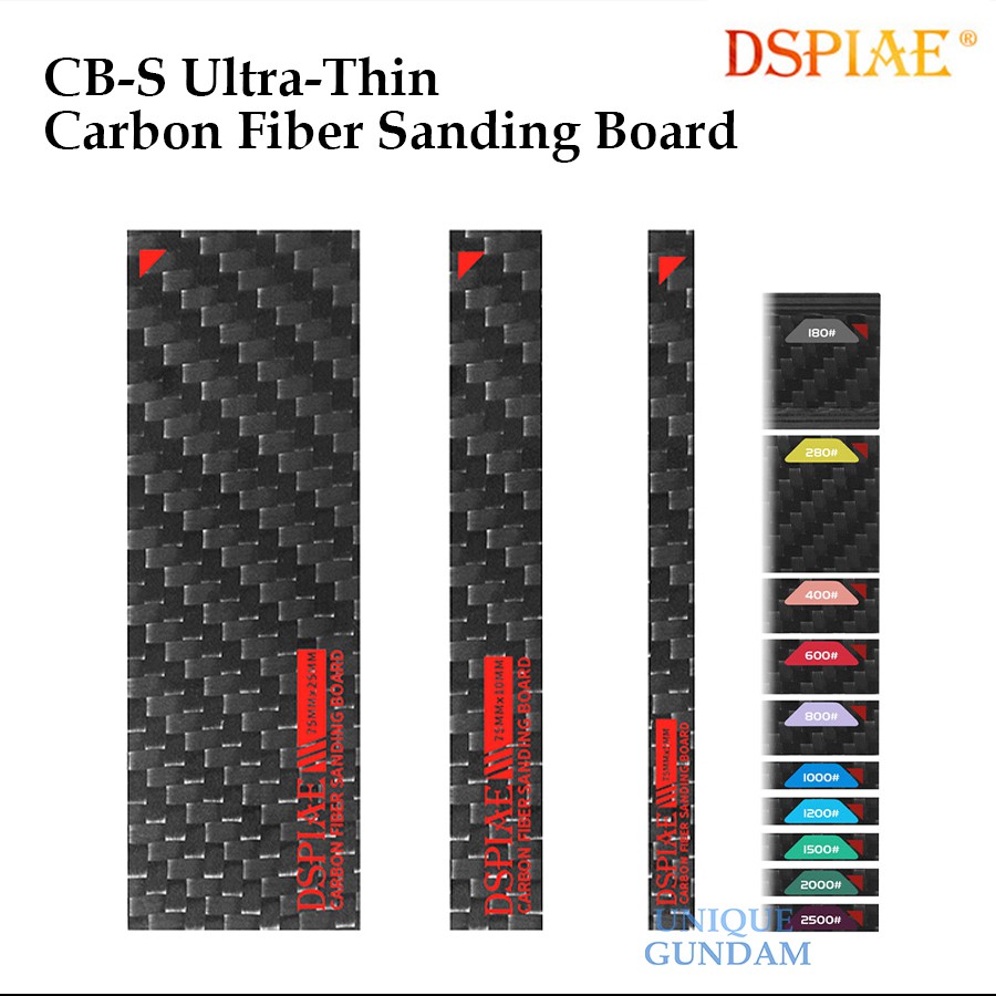 DSPIAE CBS UltraThin Carbon Fiber Sanding Board Shopee Philippines