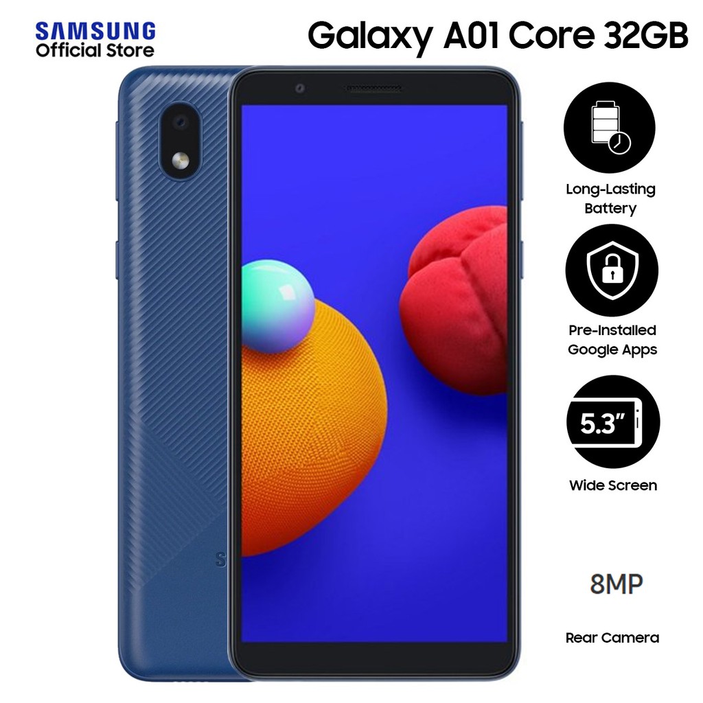 Samsung Galaxy A01 Core 2020 32GB ROM 2GB RAM 5.3