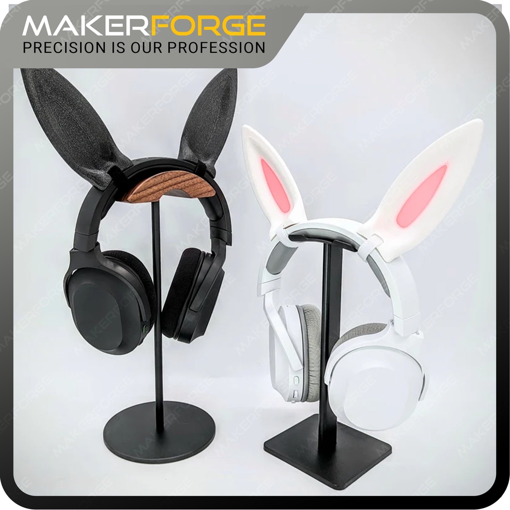 Bunny Ears for Headphones, Headset & Cosplay Props, Headphone Ear