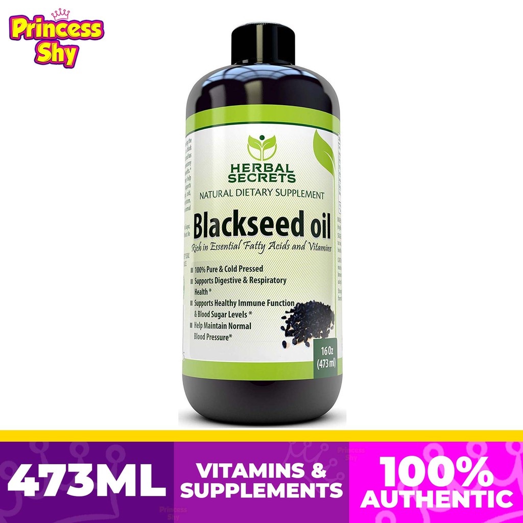 Herbal Secret Black Seed Oil Natural Dietary Supplement