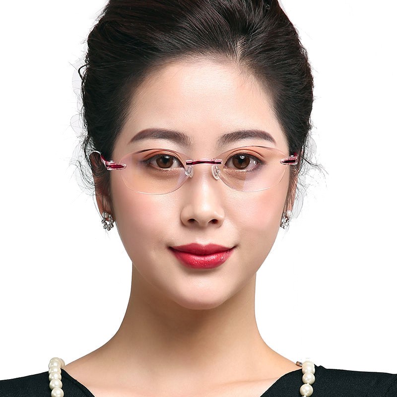 Coated Antiblue Reading Glasses Without Borders for Men Women Reading