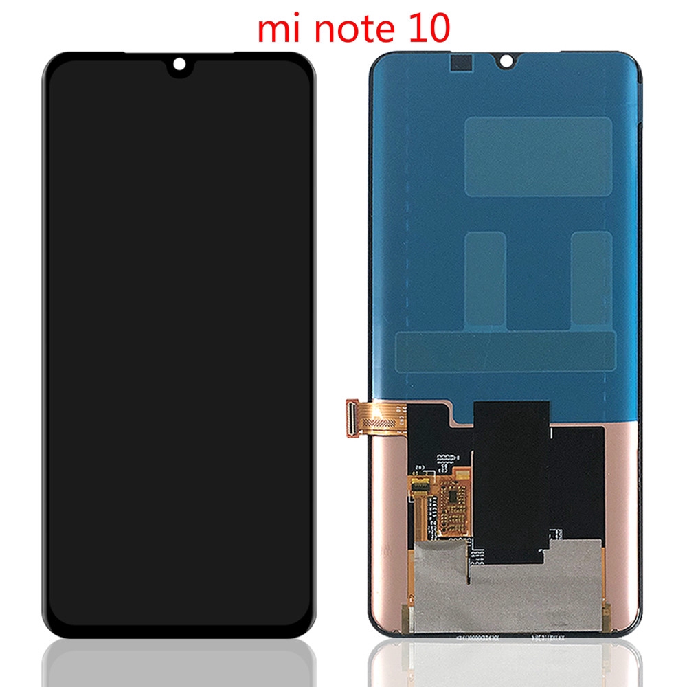 original Amoled For Xiaomi MI Note 10 LCD Display With Touch Screen
