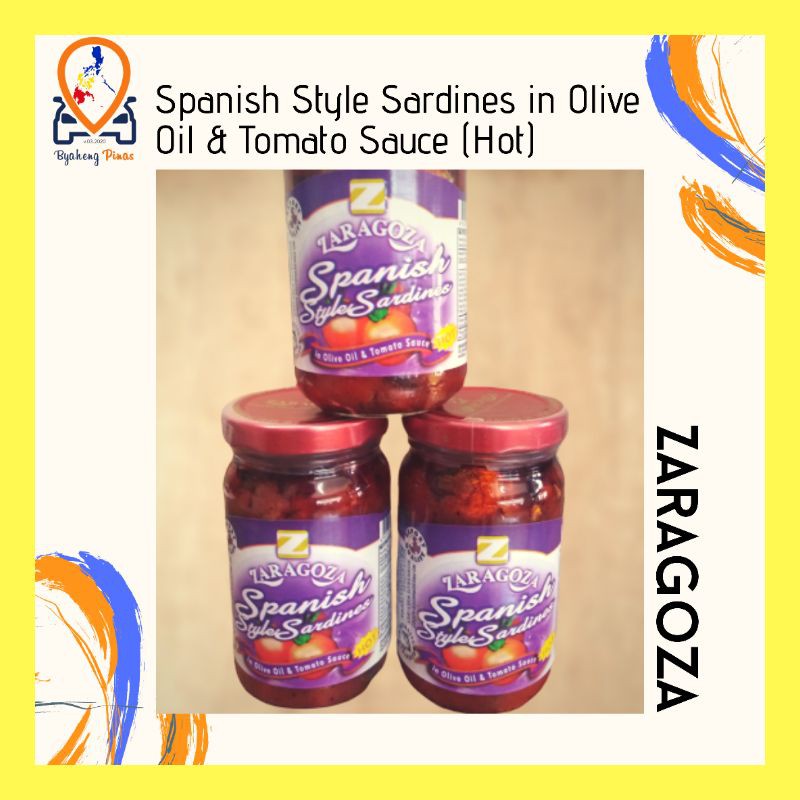 Zaragoza Spanish Style Sardines in Olive Oil & Tomato Sauce (Hot