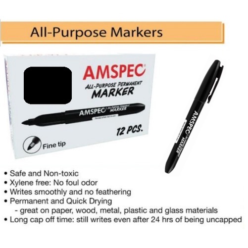 Permanent All Purpose Marker_NonToxic Shopee Philippines