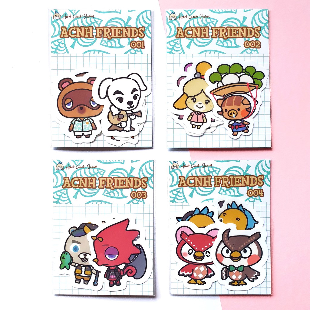 ANIMAL CROSSING NEW HORIZONS STICKERS / BUJO BULLET JOURNAL PLANNER