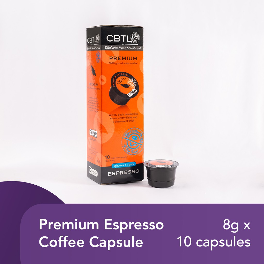 CBTL™ Premium Espresso Capsules Shopee Philippines