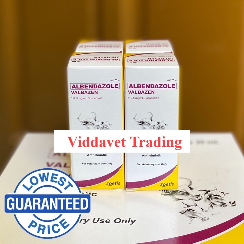 Valbazen 30 ml oral Suspension Zoetis oral dewormer for animals pets