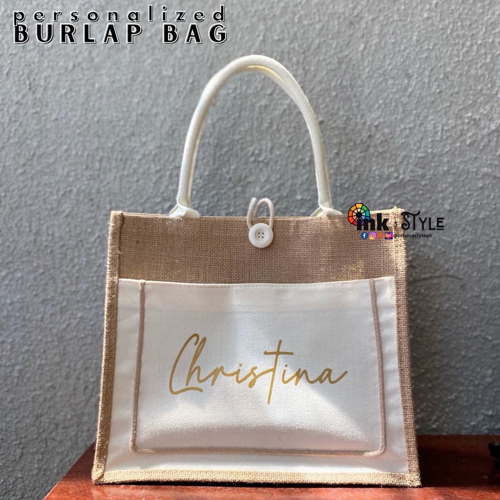 Daily Tote by Ink and Style PH FREE NAME PRINT and TWILLY