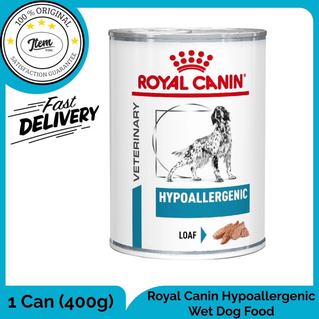 ROYAL CANIN HYPOALLERGENIC CAN WET DOG FOOD 400G Shopee Philippines