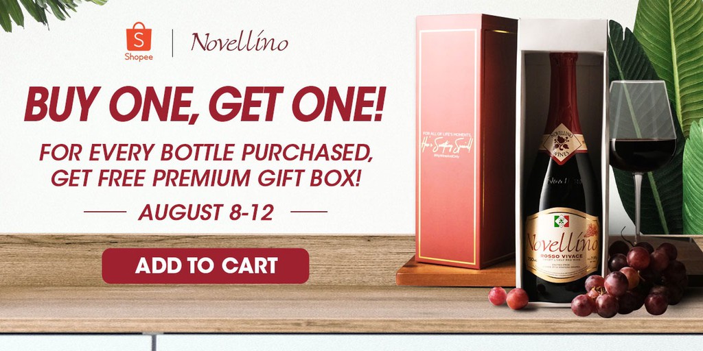 Novellino Wines Official Store, Online Shop Shopee Philippines