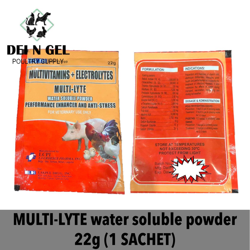 LDI Multilyte 22grams (1 SACHET) Shopee Philippines