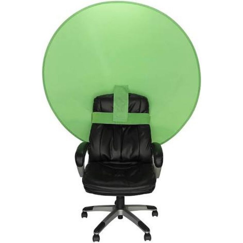 Portable Green Screen Webcam Background, Big Shot, (Chroma