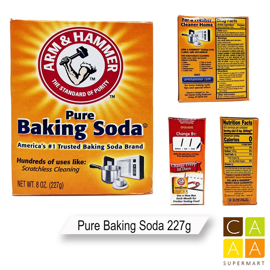 ARM & HAMMER PURE BAKING SODA 8OZ (227G) Shopee Philippines