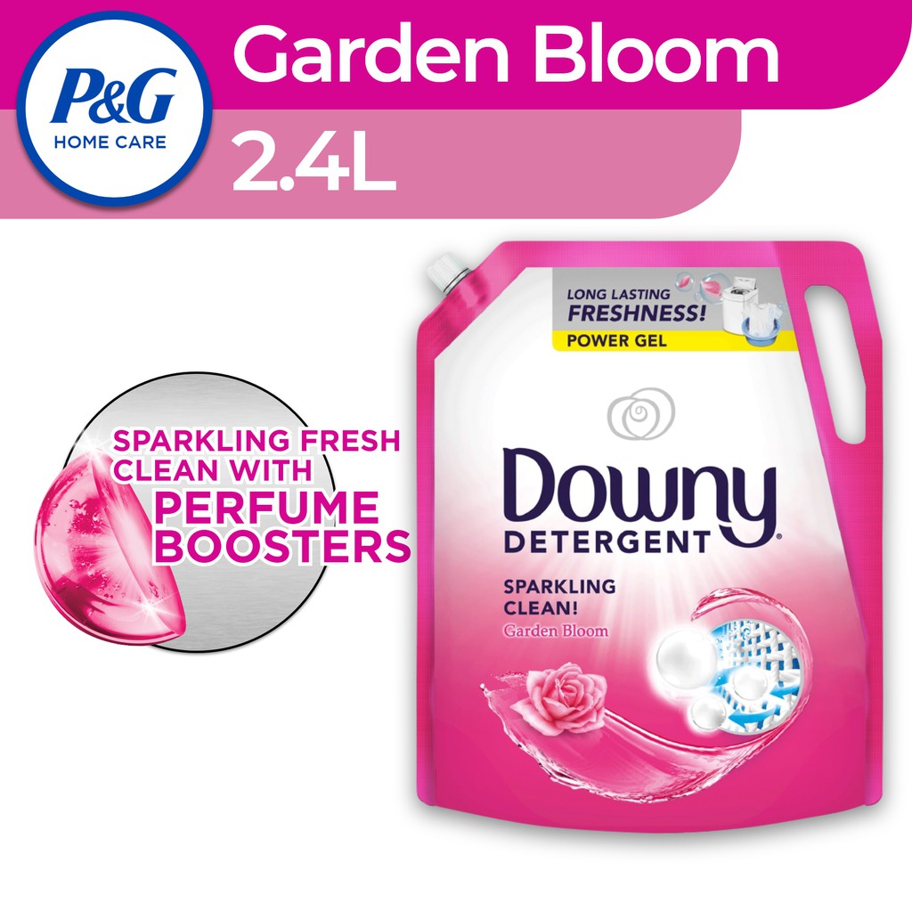 Downy Liquid Detergent Garden Bloom Refill 2.4L Shopee Philippines