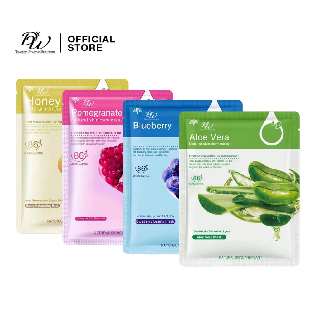 DW Fruit Facial Mask Whitening Face Mask Shopee Philippines