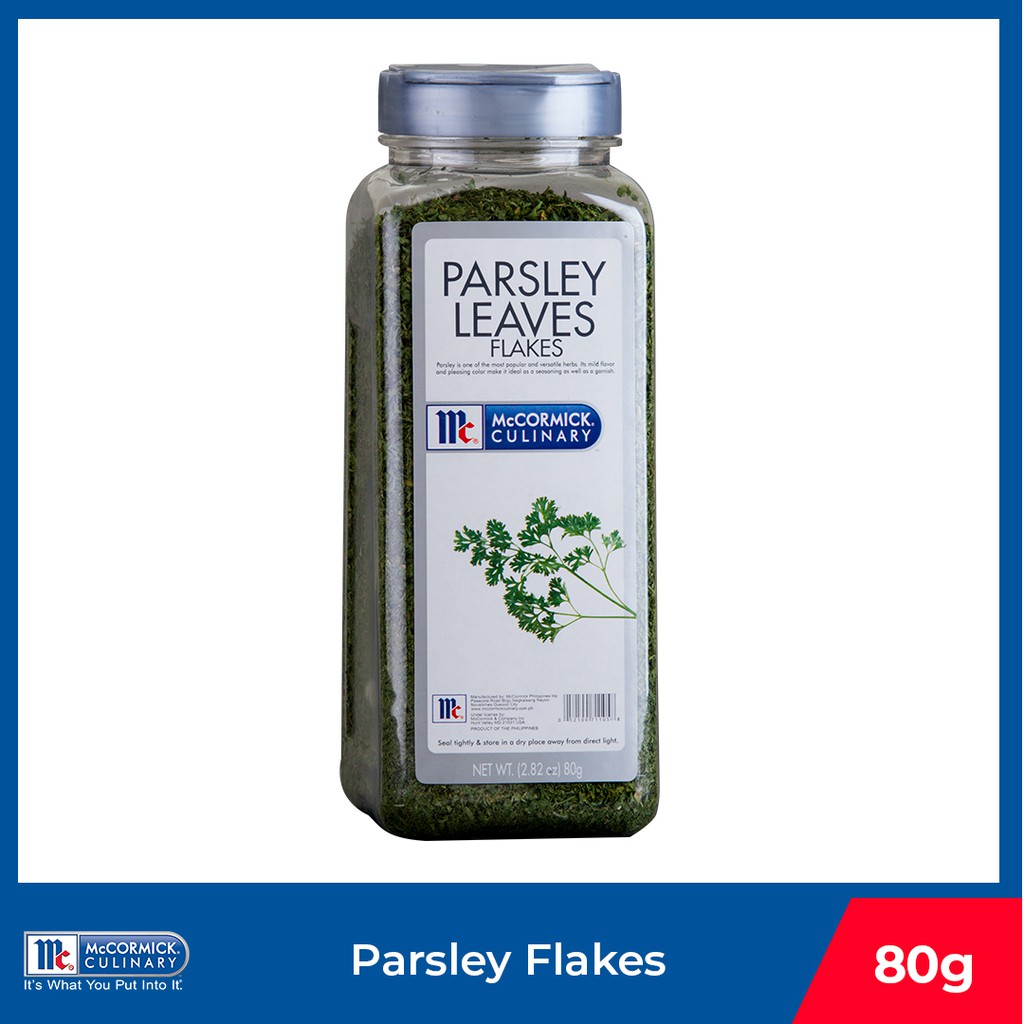 McCormick Parsley Flakes 80g Shopee Philippines