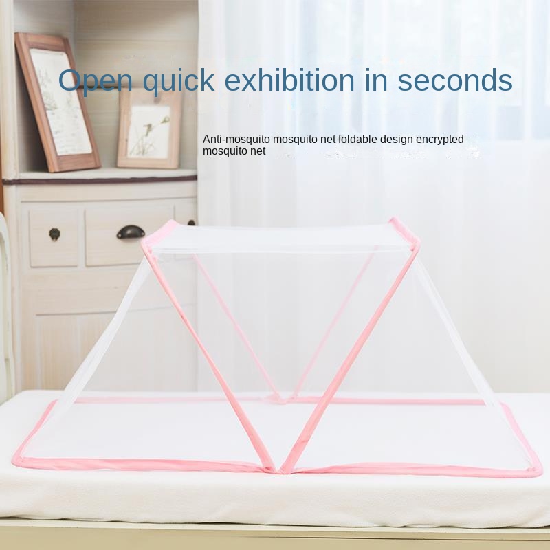 Free installation of folding mosquito nets for infants and young