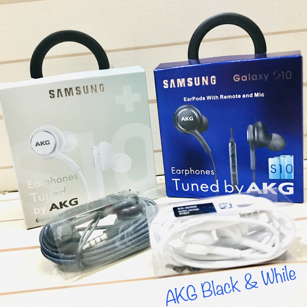 AKG EARPHONE GALAXY S10 Earbuds with Remote and Mic Shopee Philippines