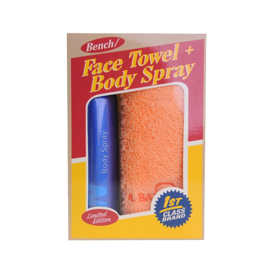 BENCH/ Face Towel + Wired Body Spray Set Shopee Philippines