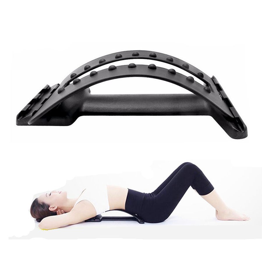Pressure Points Lumbar Traction Orthotic Magic Back Support