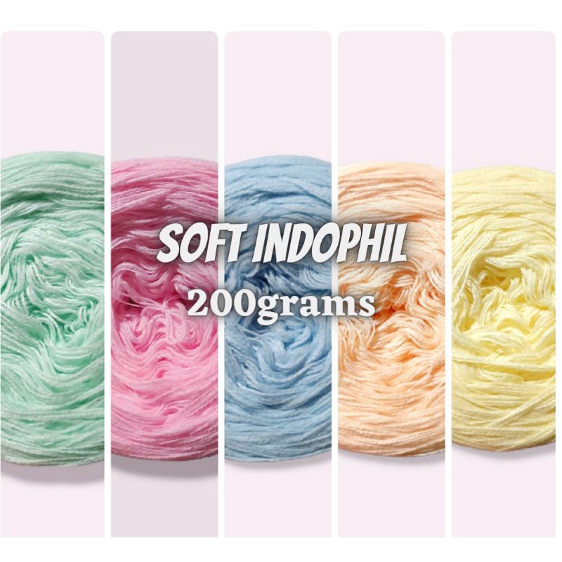 SOFT INDOPHIL YARNS 4PLY 200grams Shopee Philippines