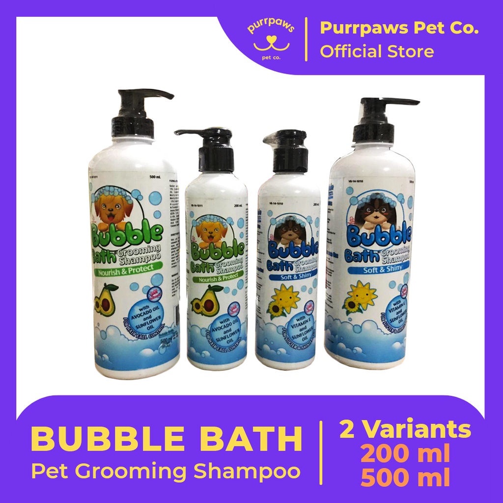 Bubble Bath Dog Shampoo Grooming (200 ml 500 ml) Shopee Philippines