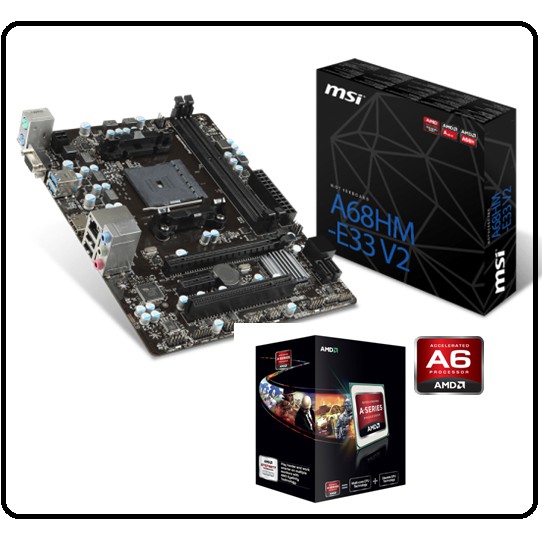 MSI A68HME33V2 AMD A67400 ( COD ) Shopee Philippines