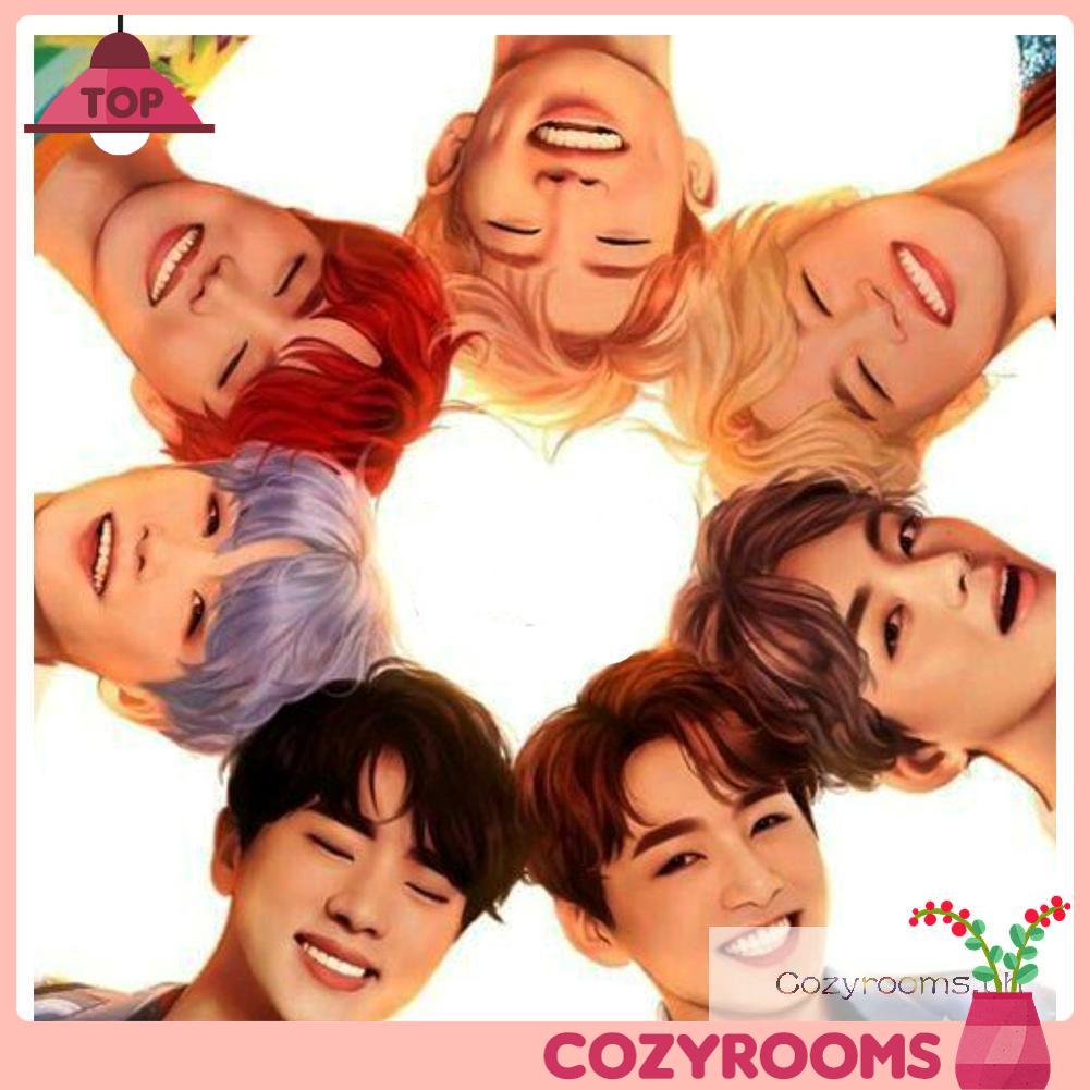 [BTS Group Boys] Diamond Painting DIY 5D Full Round Drill