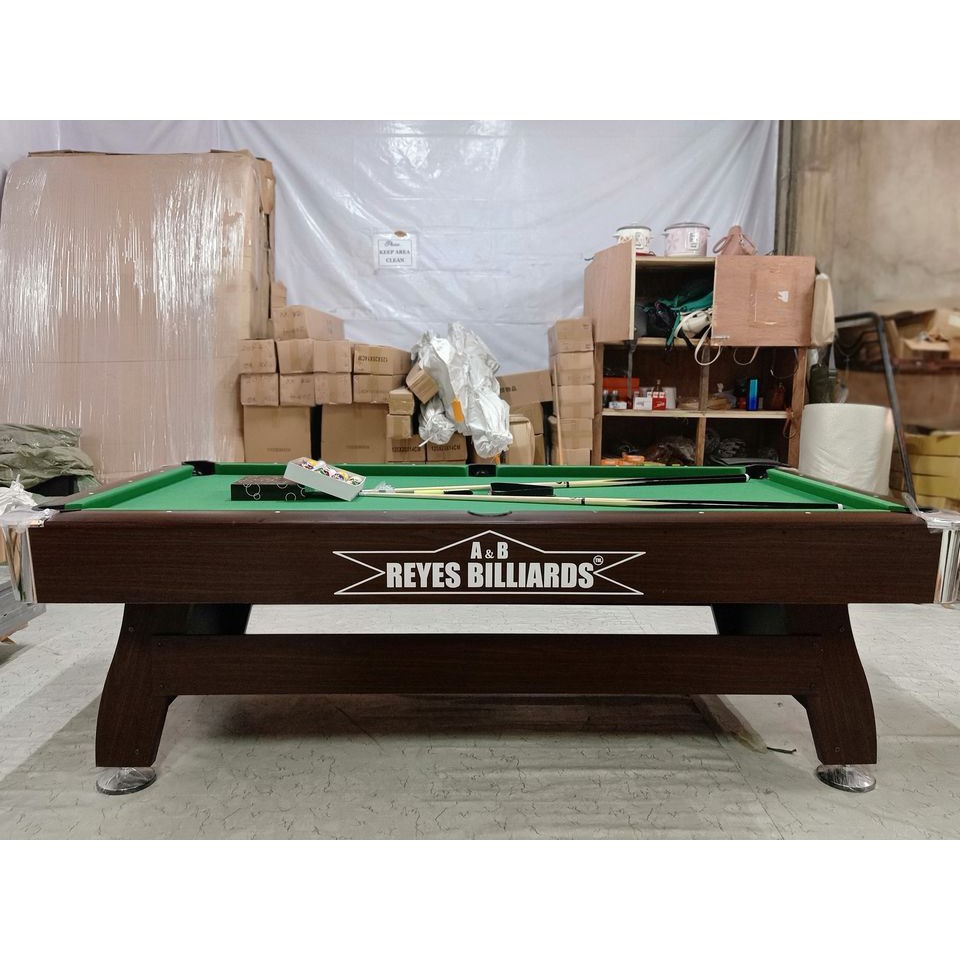 4x8 ft. JUNIOR SIZE BILLIARD TABLE (WALTER EDITION) WITH ACCESSORIES INCLUDED. / LAMESA NG